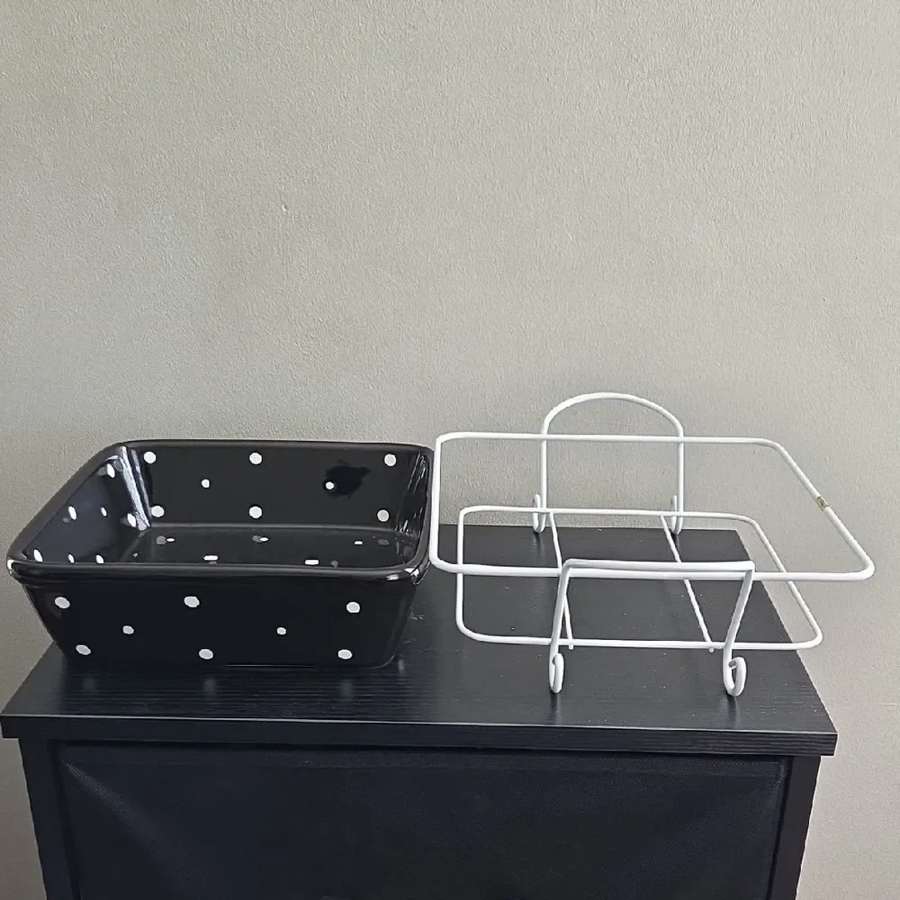 NWOT Temp-Tations Ovenware and Rack